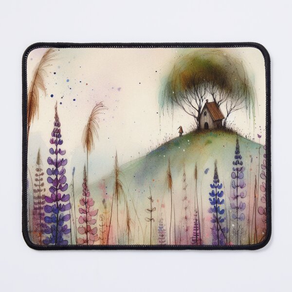 Item preview, Whimsical Cottage by Watercolor designed and sold by Beyondnote-Art.