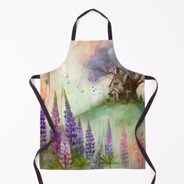 Item preview, Whimsical Cottage by Watercolor designed and sold by Beyondnote-Art.