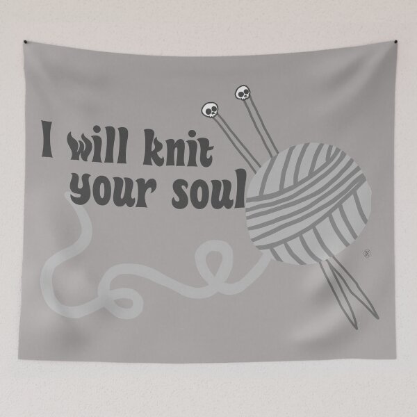 Item preview, I will knit your soul designed and sold by petiteToulon.