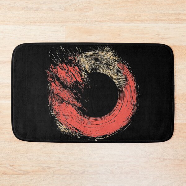 Item preview,  Red Ring Revolution: A Grunge Art  Circular Chaos  designed and sold by MOONE FLOWER.