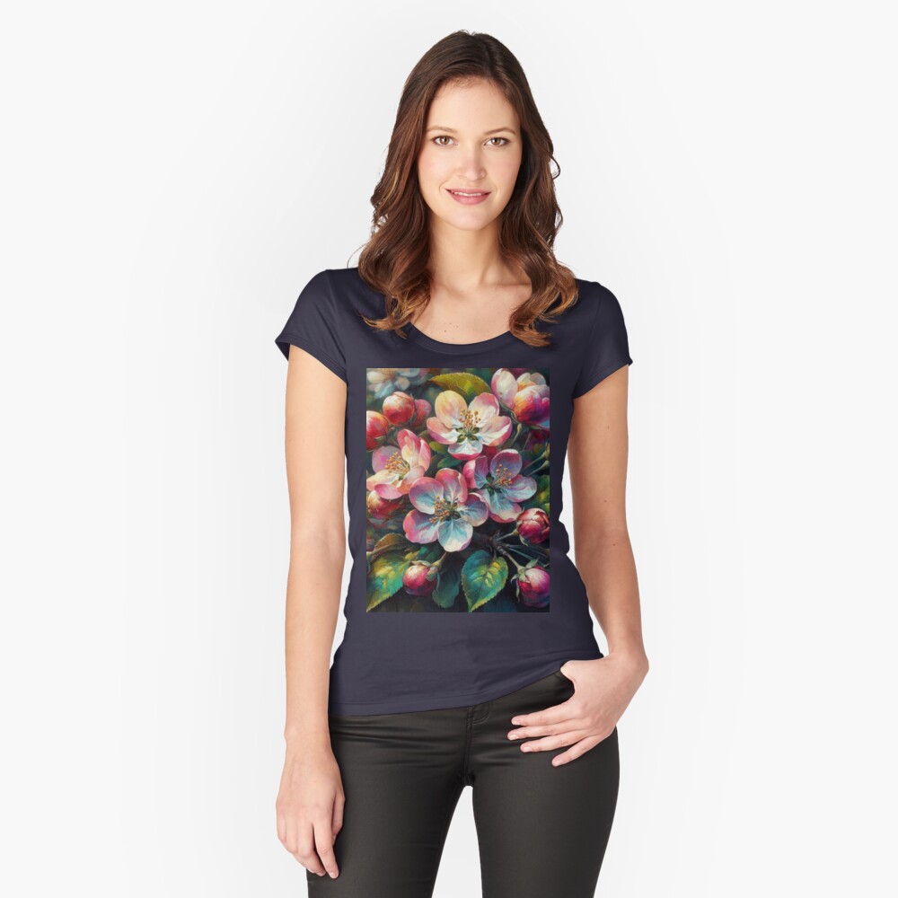 Item preview, Fitted Scoop T-Shirt designed and sold by JCPPShop.