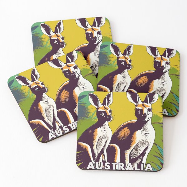 Item preview, Kangaroos Australia designed and sold by GhumGham.