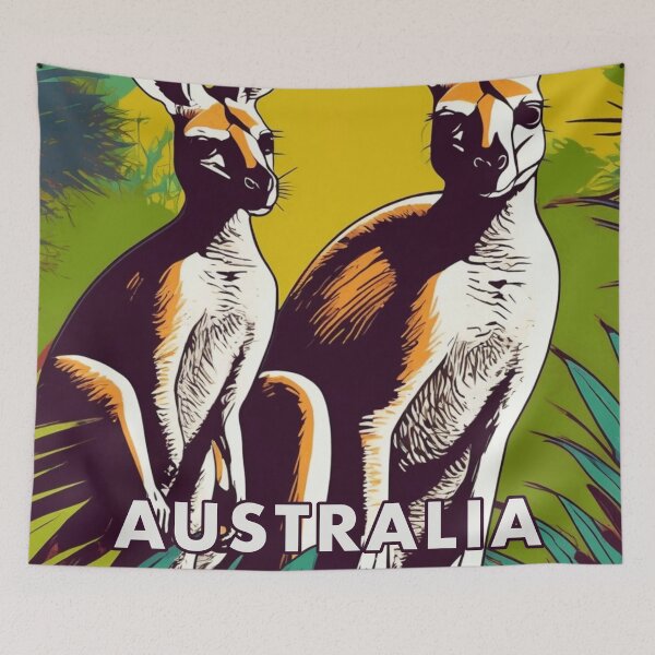 Item preview, Kangaroos Australia designed and sold by GhumGham.
