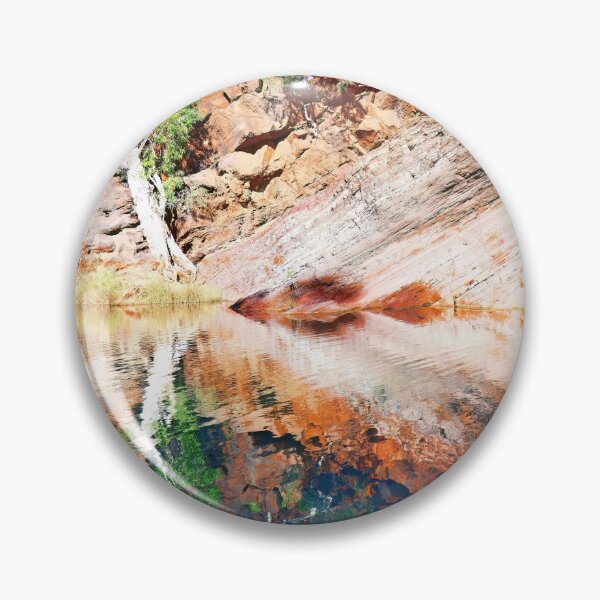 Item preview, Hamersley Gorge - Karijini WA Layered Rock Reflected designed and sold by Adam Gormley.
