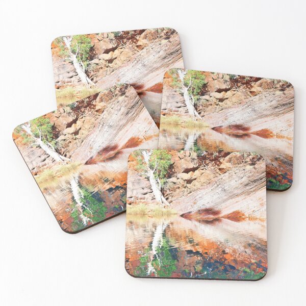 Item preview, Hamersley Gorge - Karijini WA Layered Rock Reflected designed and sold by Adam Gormley.