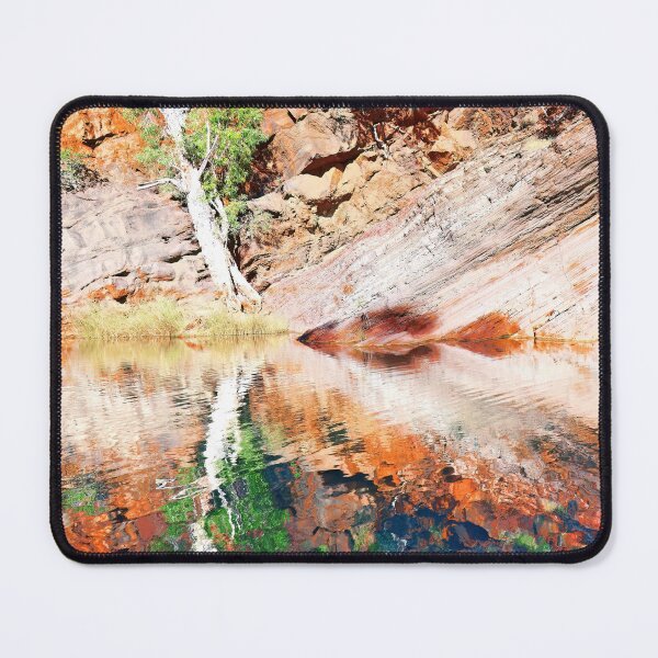 Item preview, Hamersley Gorge - Karijini WA Layered Rock Reflected designed and sold by Adam Gormley.