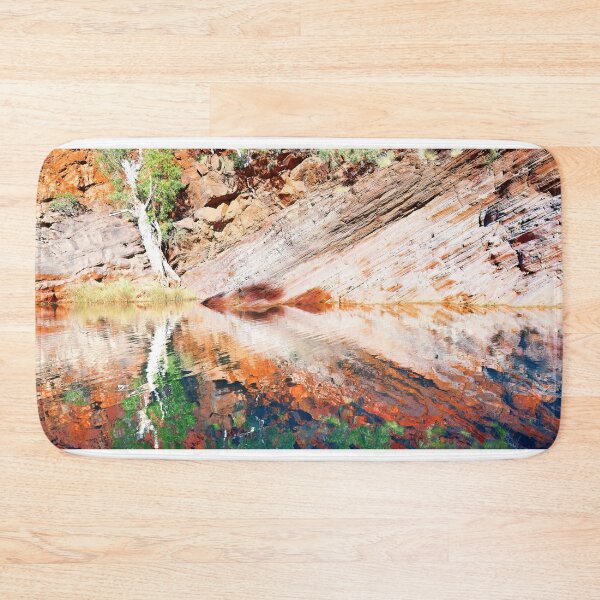 Item preview, Hamersley Gorge - Karijini WA Layered Rock Reflected designed and sold by Adam Gormley.