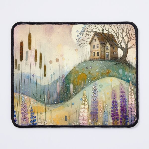 Item preview, Whimsical Cottage by Watercolor designed and sold by Beyondnote-Art.