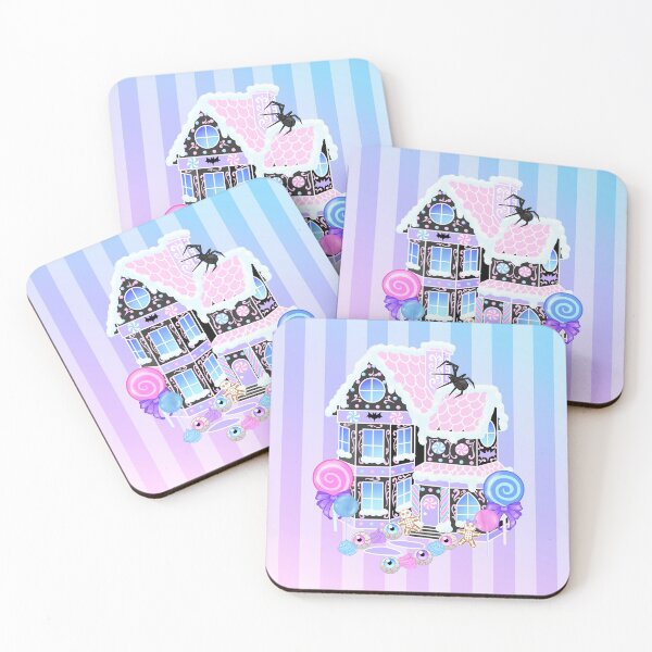 Item preview, Pastel Goth Gingerbread House designed and sold by Miss Lunaria.