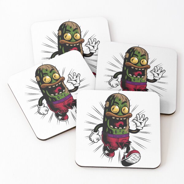 Item preview, Funny Quirky Pickle Character Illustration Monster - Urban Street Art designed and sold by luuuMerch.
