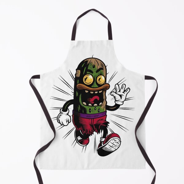 Item preview, Funny Quirky Pickle Character Illustration Monster - Urban Street Art designed and sold by luuuMerch.