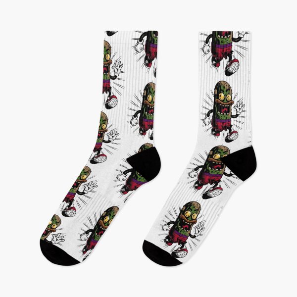 Item preview, Funny Quirky Pickle Character Illustration Monster - Urban Street Art designed and sold by luuuMerch.