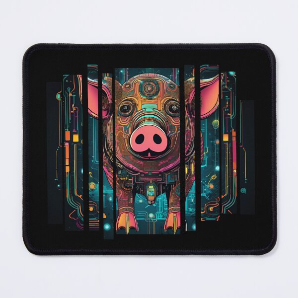 Item preview, Robotic piglet, cute animal, mechanically enhanced. designed and sold by DONandEK.
