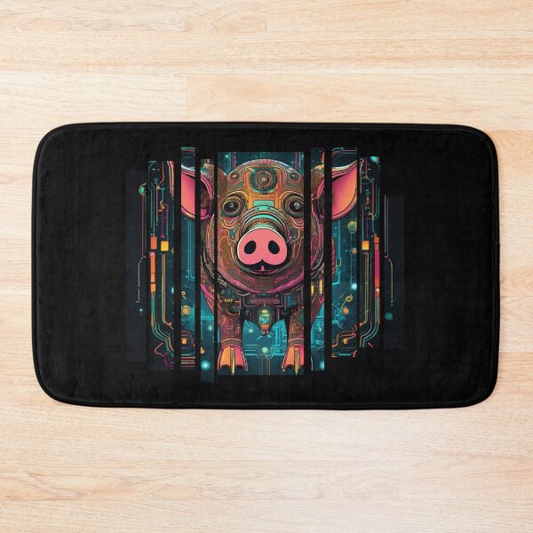Item preview, Robotic piglet, cute animal, mechanically enhanced. designed and sold by DONandEK.