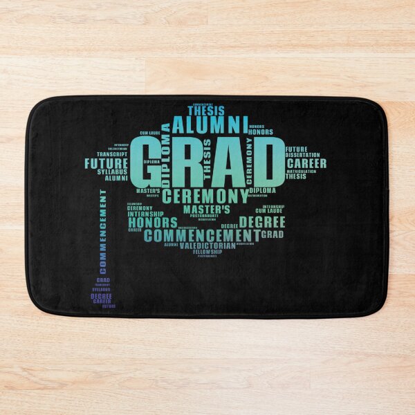 Item preview, Grad Word Cloud designed and sold by MarblesManaged.