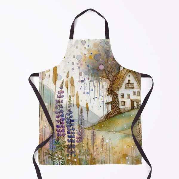 Item preview, Whimsical Cottage by Watercolor designed and sold by Beyondnote-Art.