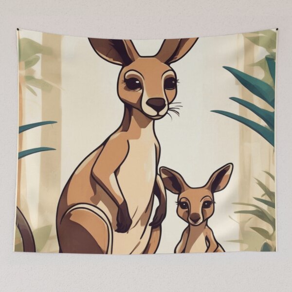 Item preview, Kangaroos Australia designed and sold by GhumGham.