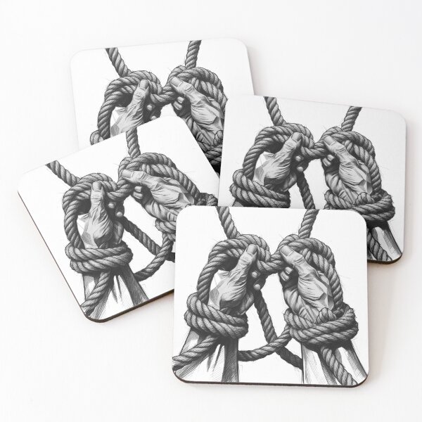 Item preview, Bound by Fate Trapped in the Web Struggle for Freedom The Grip of Constraint designed and sold by TolgaSal.