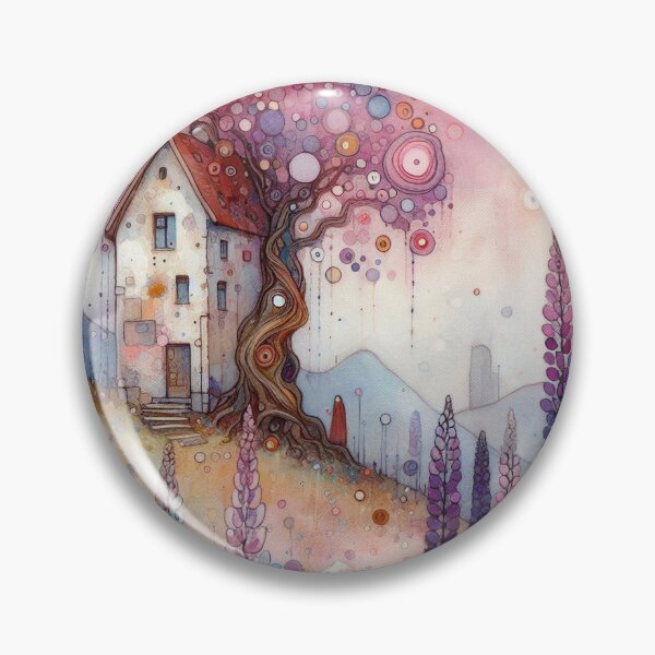 Item preview, Whimsical Cottage by Watercolor designed and sold by Beyondnote-Art.