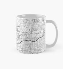 Atlanta weiße Karte Tasse