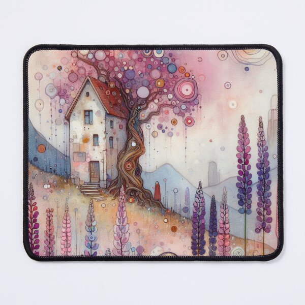 Item preview, Whimsical Cottage by Watercolor designed and sold by Beyondnote-Art.