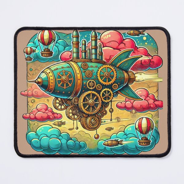Item preview, Steampunk Airship designed and sold by Myra365Art.