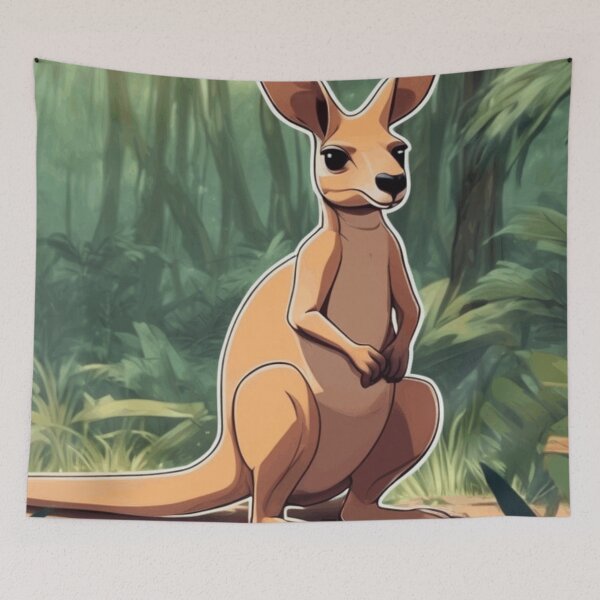 Item preview, Kangaroos Australia designed and sold by GhumGham.