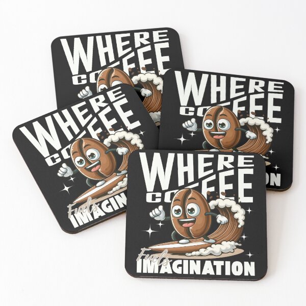 Item preview, Where coffee fuels imagination designed and sold by Peerless-Prime.