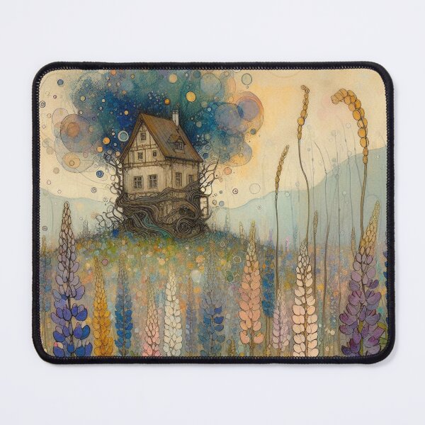 Item preview, Whimsical Cottage by Watercolor designed and sold by Beyondnote-Art.