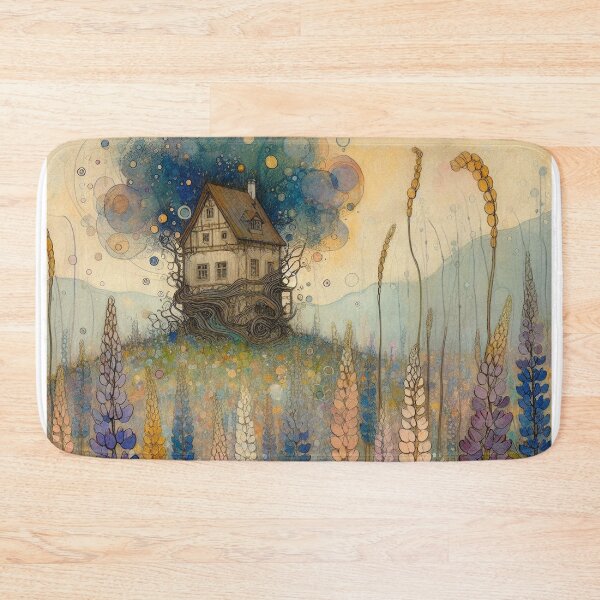 Item preview, Whimsical Cottage by Watercolor designed and sold by Beyondnote-Art.