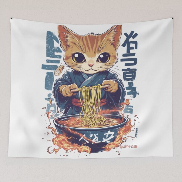 Item preview, Spellcaster of Noodles designed and sold by PrintsByFrank.