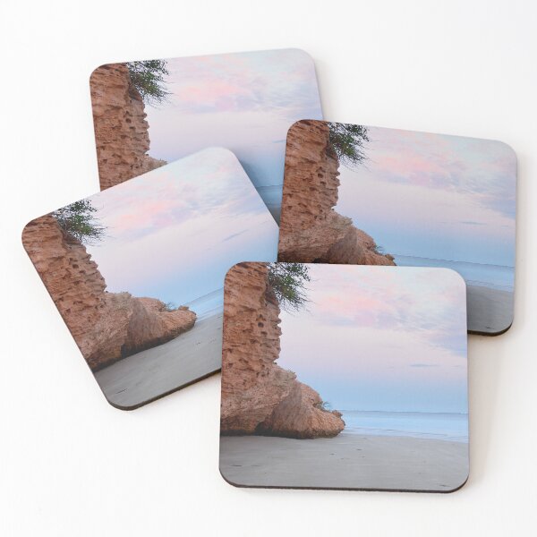 Item preview, Coral Bay - Beach Western Australia Sunrise Moonsetting designed and sold by Adam Gormley.