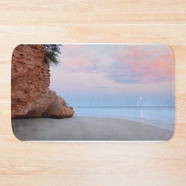 Item preview, Coral Bay - Beach Western Australia Sunrise Moonsetting designed and sold by Adam Gormley.