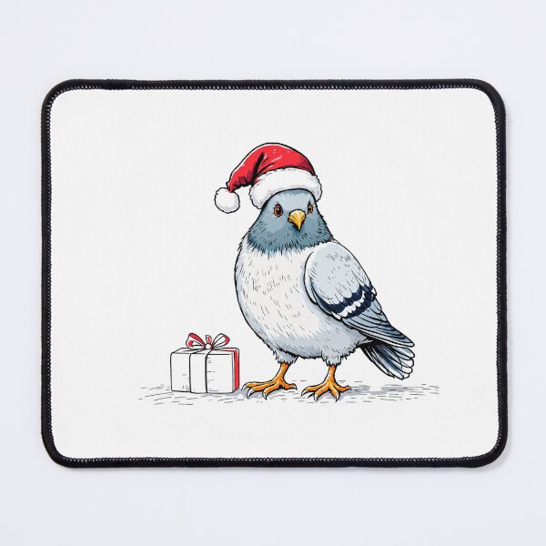Item preview, Funny Cool Modern Pigeon Santa Claus Christmas designed and sold by SOUFIANE1991.