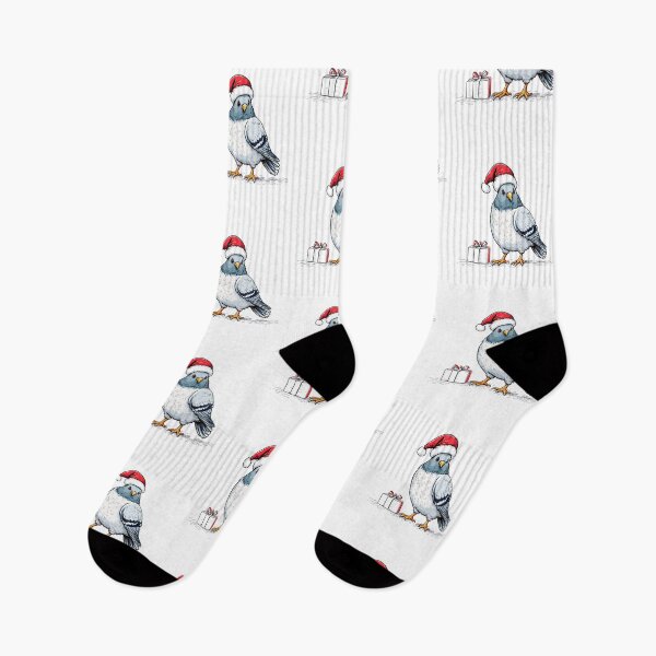 Item preview, Funny Cool Modern Pigeon Santa Claus Christmas designed and sold by SOUFIANE1991.