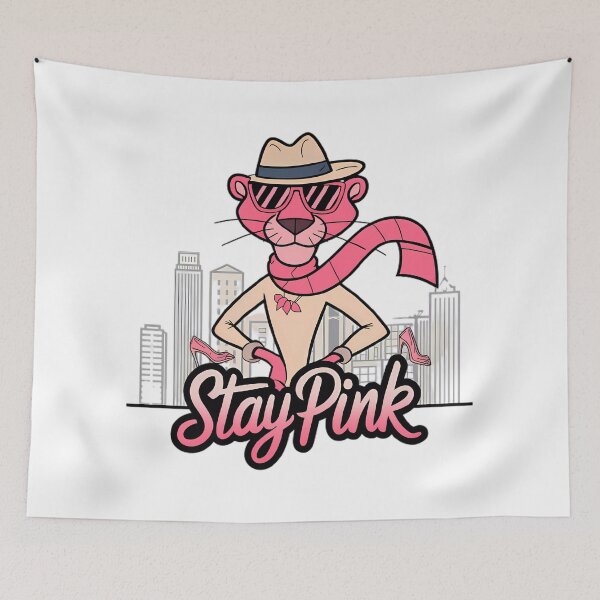 Item preview, Pink Panter, Stay Pink designed and sold by BugiDesignArt.
