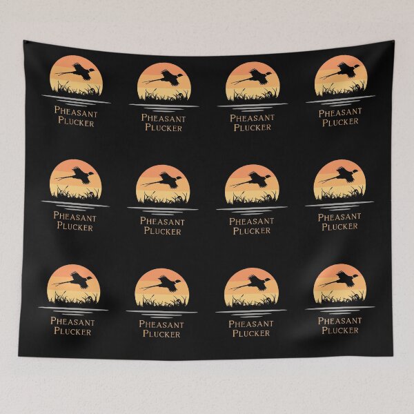 Item preview, Pheasant Plucker, Flying Pheasant at Sunset  designed and sold by ToxiCool.