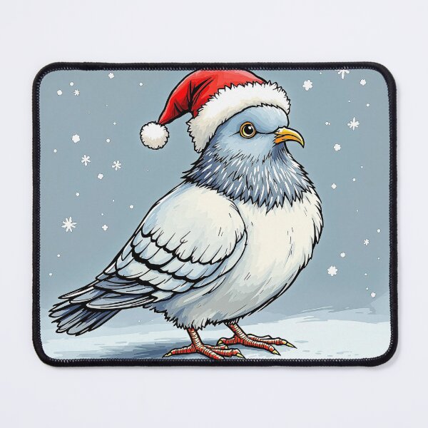 Item preview, Funny Cool Modern Pigeon Santa Claus Christmas designed and sold by SOUFIANE1991.