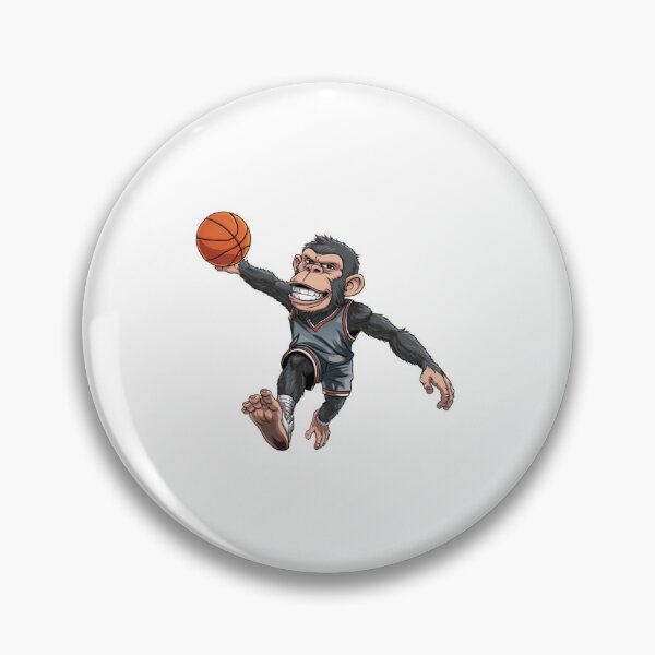 Item preview, Basket Balling Ape, Basketball, Slam dunk, Dunk, monkey, funnyfits70, Humor, Funny, retro, vintage, funny quotes, animal humor, designed and sold by FunnyFits70.