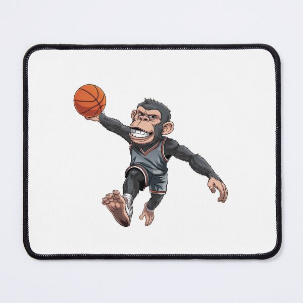 Item preview, Basket Balling Ape, Basketball, Slam dunk, Dunk, monkey, funnyfits70, Humor, Funny, retro, vintage, funny quotes, animal humor, designed and sold by FunnyFits70.