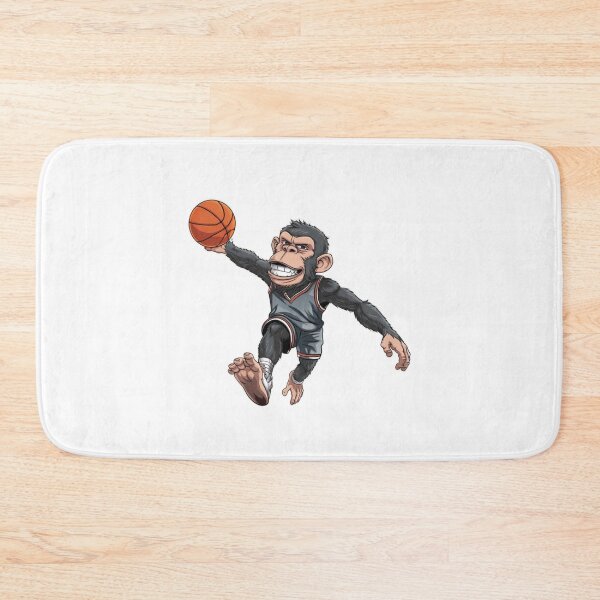Item preview, Basket Balling Ape, Basketball, Slam dunk, Dunk, monkey, funnyfits70, Humor, Funny, retro, vintage, funny quotes, animal humor, designed and sold by FunnyFits70.