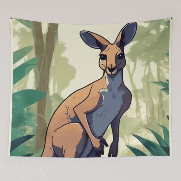 Item preview, Kangaroo from Australia designed and sold by GhumGham.