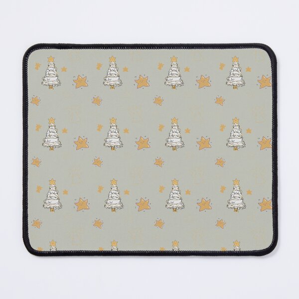Item preview, Golden Christmas Stars and Silver tree  designed and sold by Krissys-Art.