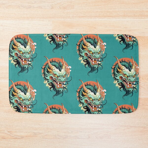 Item preview, japanese dragon head designed and sold by illustroken.