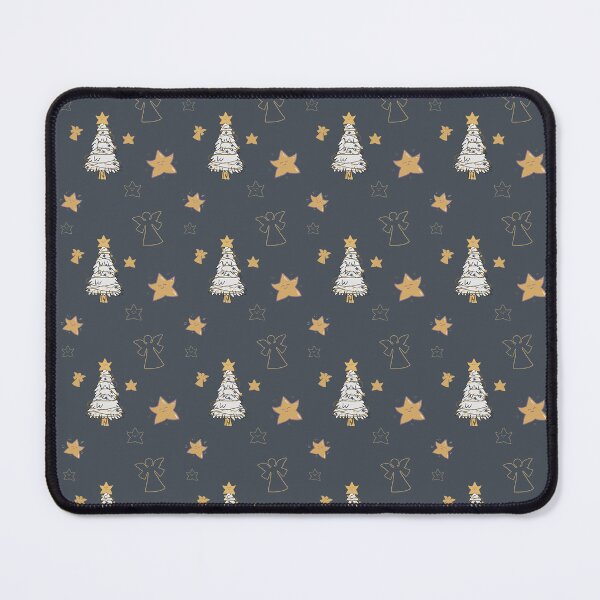 Item preview, Golden Christmas Stars and Silver tree  designed and sold by Krissys-Art.