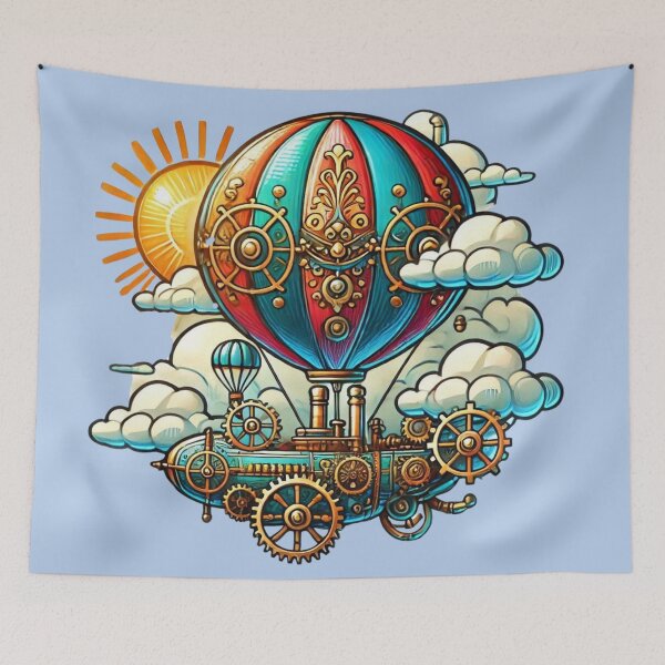Item preview, Steampunk Airship designed and sold by Myra365Art.