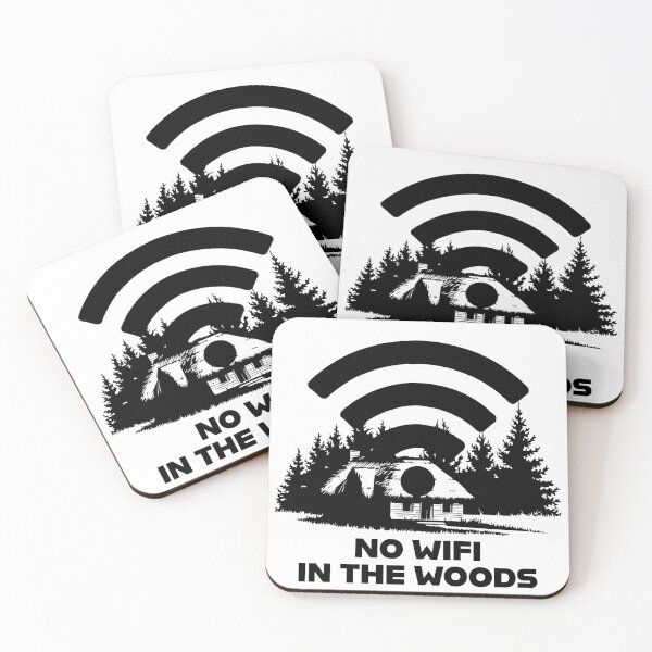 Item preview, No hay wifi en el bosque designed and sold by Code  Monkeys.