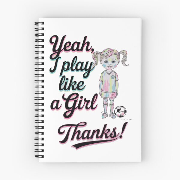 Item preview, Play like a girl, Soccer, football, funnyfits70, Humor, Funny, retro, vintage, funny quotes, animal humor, designed and sold by FunnyFits70.