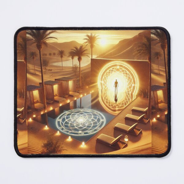 Item preview, Desert Radiance: The Oasis Portal designed and sold by Meta2Physical.