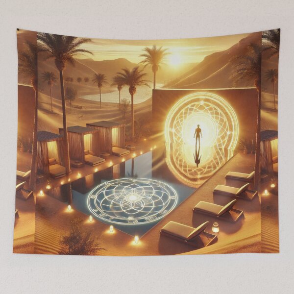 Item preview, Desert Radiance: The Oasis Portal designed and sold by Meta2Physical.